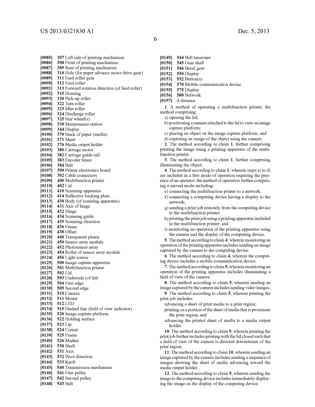 METHOD OF OPERATING A MULTIFUNCTION PRINTER - diagram, schematic, and image 20