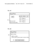 SERVICE PROVIDING DEVICE, PRINTING SYSTEM CONTROL METHOD, AND STORAGE     MEDIUM diagram and image