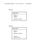 SERVICE PROVIDING DEVICE, PRINTING SYSTEM CONTROL METHOD, AND STORAGE     MEDIUM diagram and image