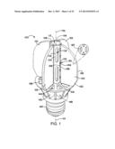 LIGHT BULB WITH PLANAR LIGHT GUIDES diagram and image