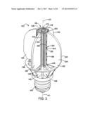 LIGHT BULB WITH PLANAR LIGHT GUIDES diagram and image