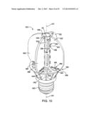 LIGHT BULB WITH PLANAR LIGHT GUIDES diagram and image