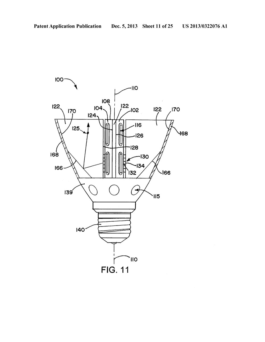 LIGHT BULB WITH PLANAR LIGHT GUIDES - diagram, schematic, and image 12