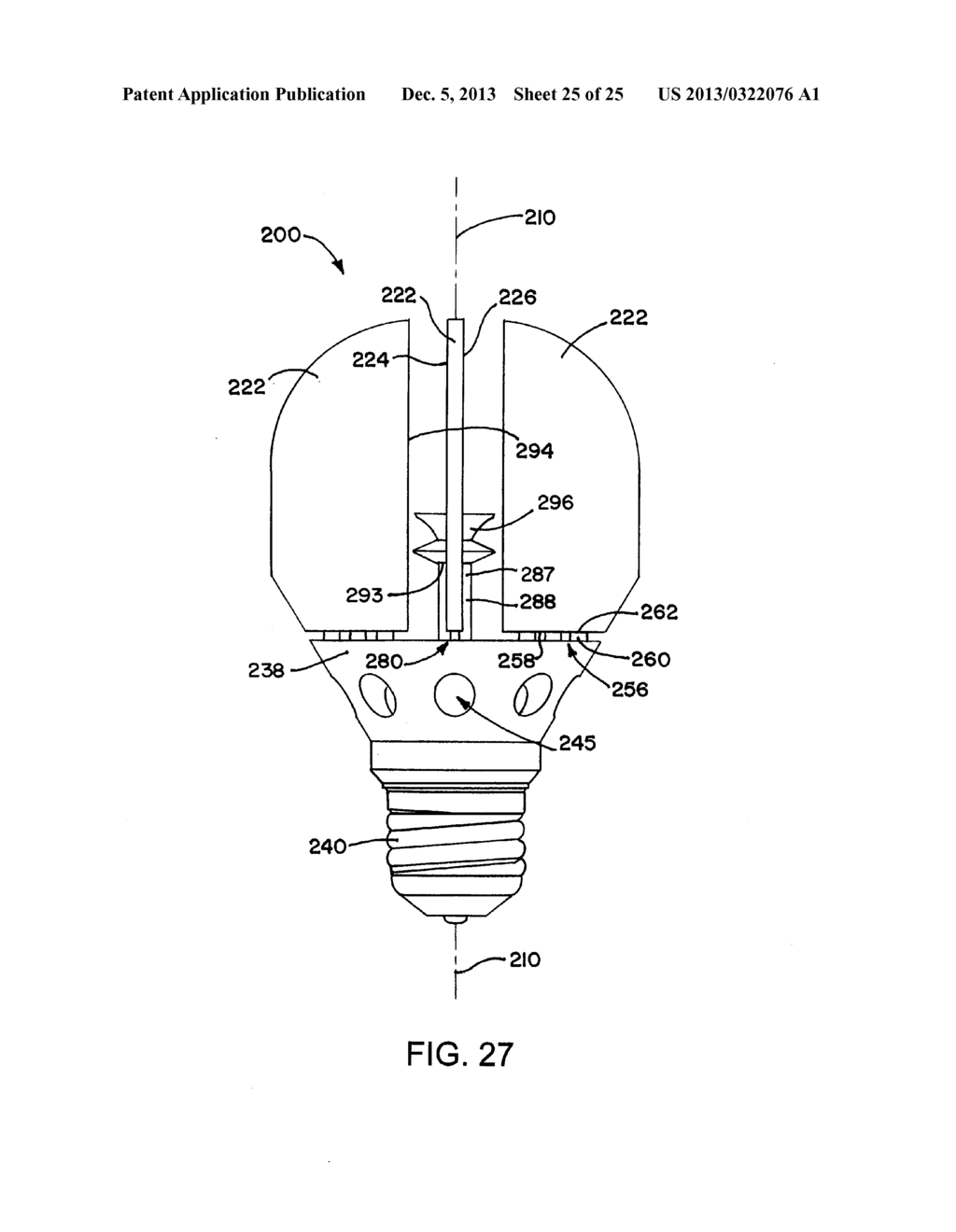 LIGHT BULB WITH PLANAR LIGHT GUIDES - diagram, schematic, and image 26