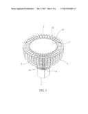 HEAT DISSIPATION MODULE FOR LED LAMP diagram and image