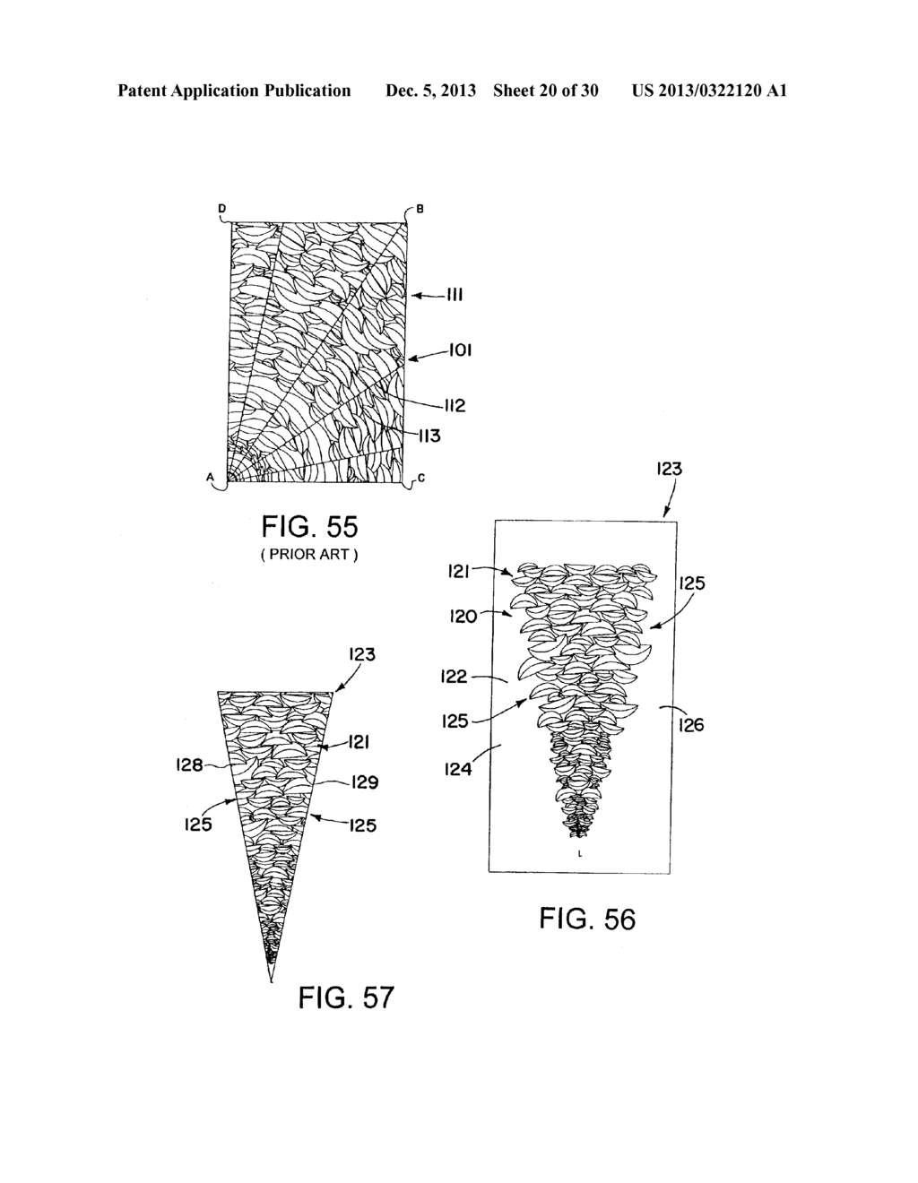 OPTICALLY TRANSMISSIVE SUBSTRATES AND LIGHT EMITTING ASSEMBLIES AND     METHODS OF MAKING SAME, AND METHODS OF DISPLAYING IMAGES USING THE     OPTICALLY TRANSMISSIVE SUBSTRATES AND LIGHT EMITTING ASSEMBLIES - diagram, schematic, and image 21