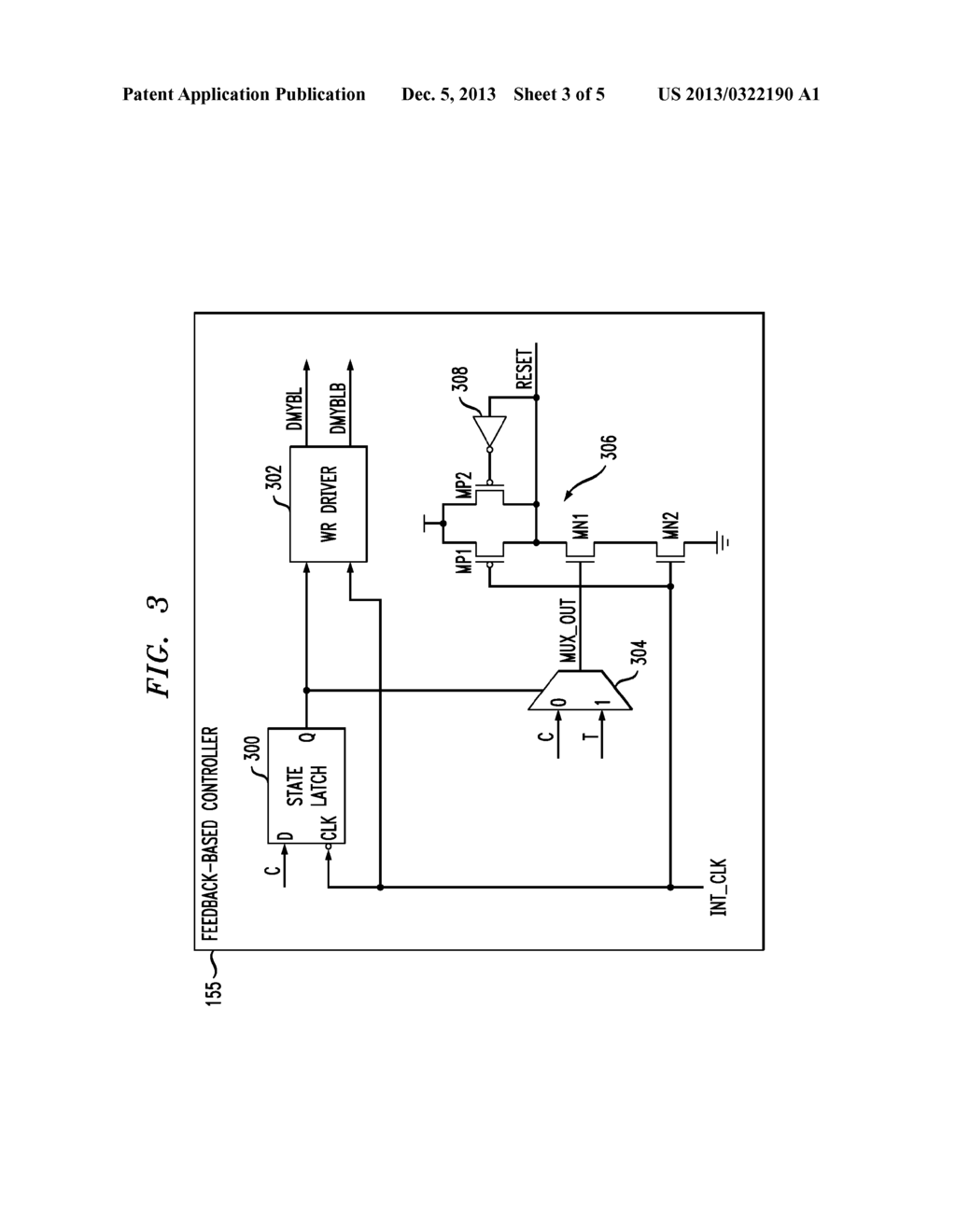 Memory Device Having Control Circuitry for Write Tracking Using     Feedback-Based Controller - diagram, schematic, and image 04