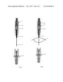 SENSOR ARRANGEMENT FOR THE MEASURING OF PARAMETERS IN MELTED MATERIAL diagram and image