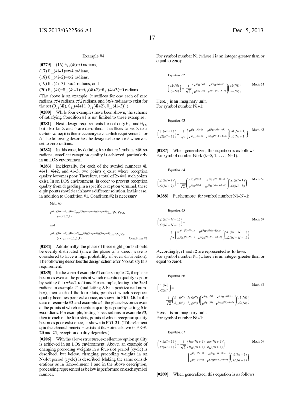 PRECODING METHOD, PRECODING DEVICE - diagram, schematic, and image 122