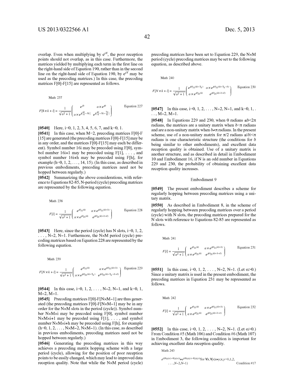 PRECODING METHOD, PRECODING DEVICE - diagram, schematic, and image 147