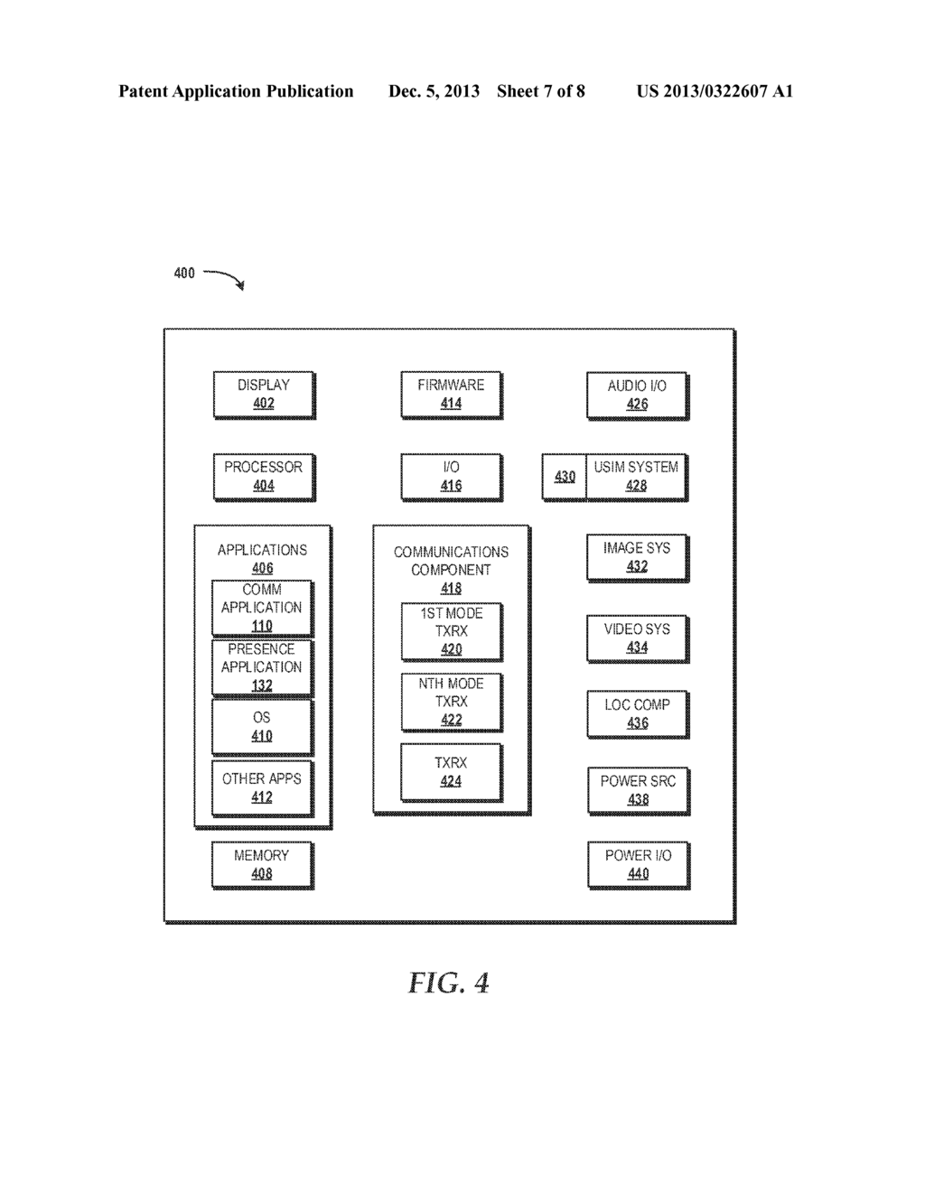 Selecting a Message Greeting for an Unavailable Party Based Upon     Contextual Data Associated with a Contacting Party - diagram, schematic, and image 08