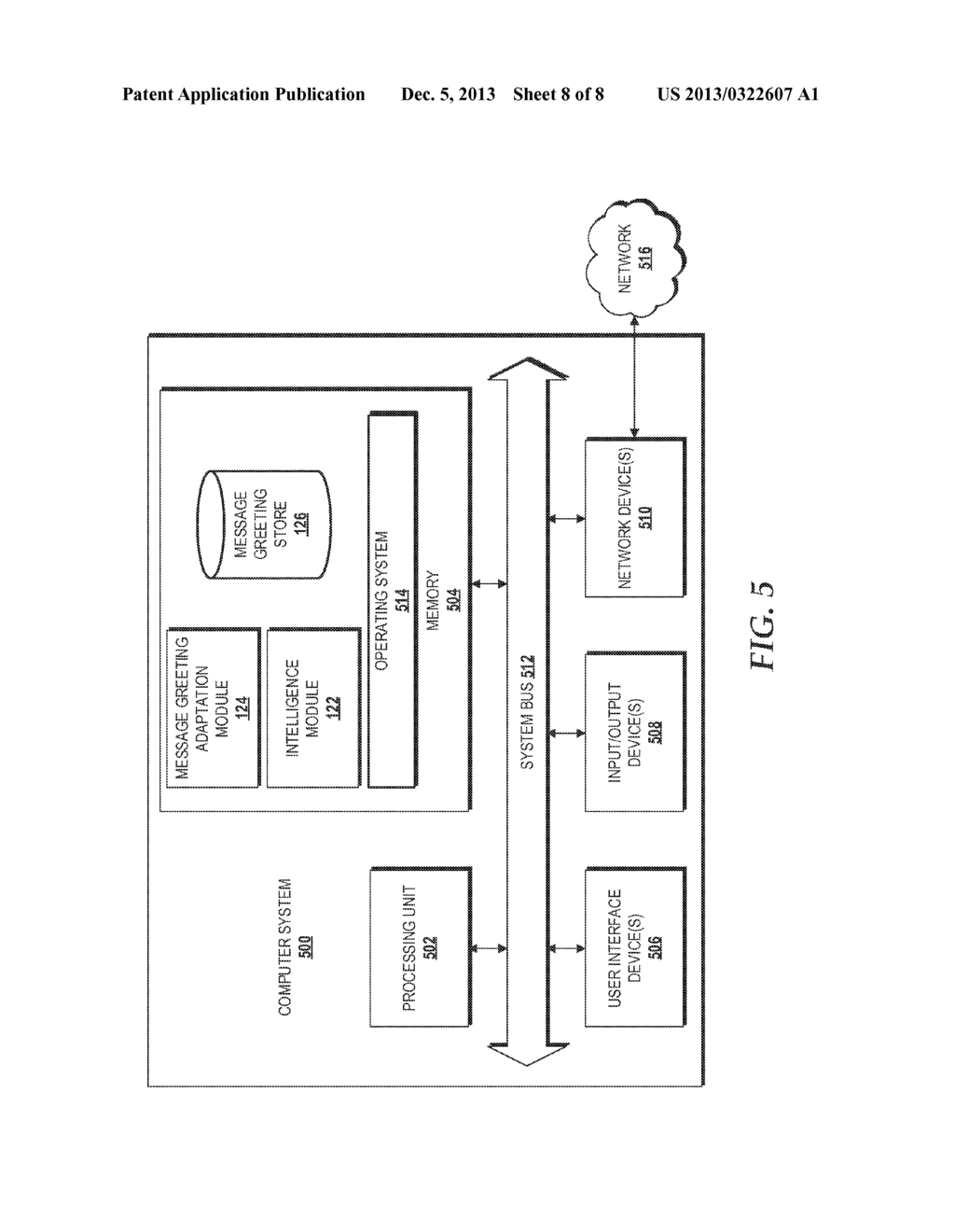 Selecting a Message Greeting for an Unavailable Party Based Upon     Contextual Data Associated with a Contacting Party - diagram, schematic, and image 09