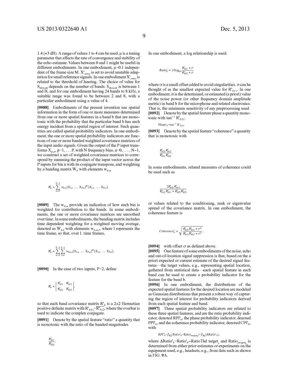 POST-PROCESSING INCLUDING MEDIAN FILTERING OF NOISE SUPPRESSION GAINS - diagram, schematic, and image 18