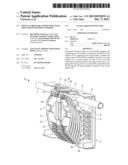 OPTICAL FIBER ORGANIZER WITH TRAYS MOUNTED ON PIVOTING SUPPORT diagram and image