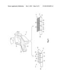 OPTICAL FIBER ORGANIZER WITH TRAYS MOUNTED ON PIVOTING SUPPORT diagram and image