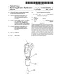 COUPLING STRUCTURE BETWEEN SHIFT LEVER AND KNOB FOR VEHICLE diagram and image