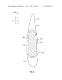 PROPELLER BLADE WITH SPAR RIB diagram and image
