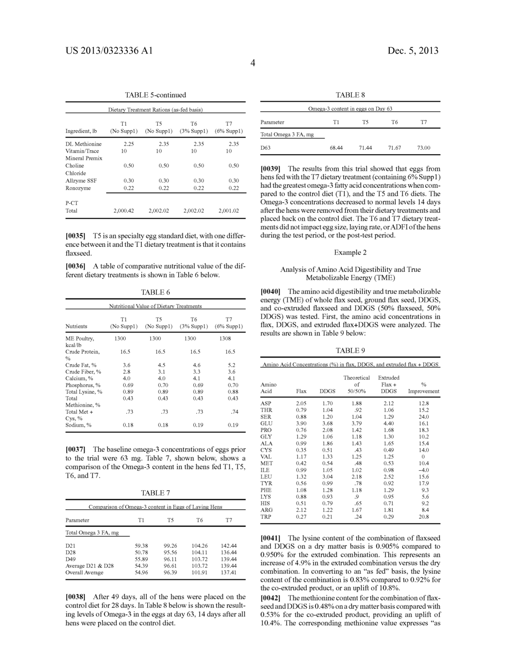 METHOD OF INCREASING OMEGA-3 CONTENT IN POULTRY - diagram, schematic, and image 05