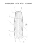 EDGE OVERLAY FOR LAYERED INSULATIVE BLANKET diagram and image