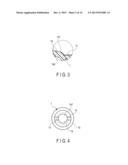 MOLDING DIE FOR MULTICOLORED MOLDING, MOLDING METHOD OF MULTICOLORED     MOLDED PIECE, AND MULTICOLORED MOLDED PIECE diagram and image