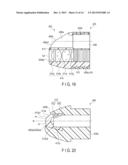 MOLDING DIE FOR MULTICOLORED MOLDING, MOLDING METHOD OF MULTICOLORED     MOLDED PIECE, AND MULTICOLORED MOLDED PIECE diagram and image