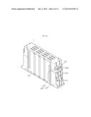 BATTERY MODULE AND BUS BAR APPLIED TO BATTERY MODULE diagram and image