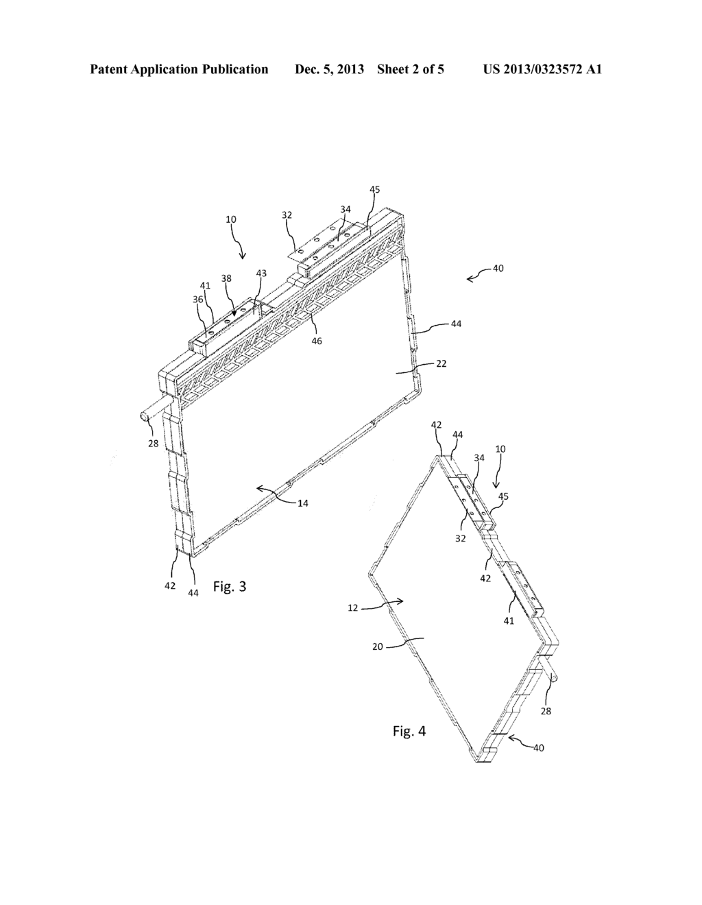 ELECTROCHEMICAL CELL UNIT FOR A SECONDARY BATTERY - diagram, schematic, and image 03