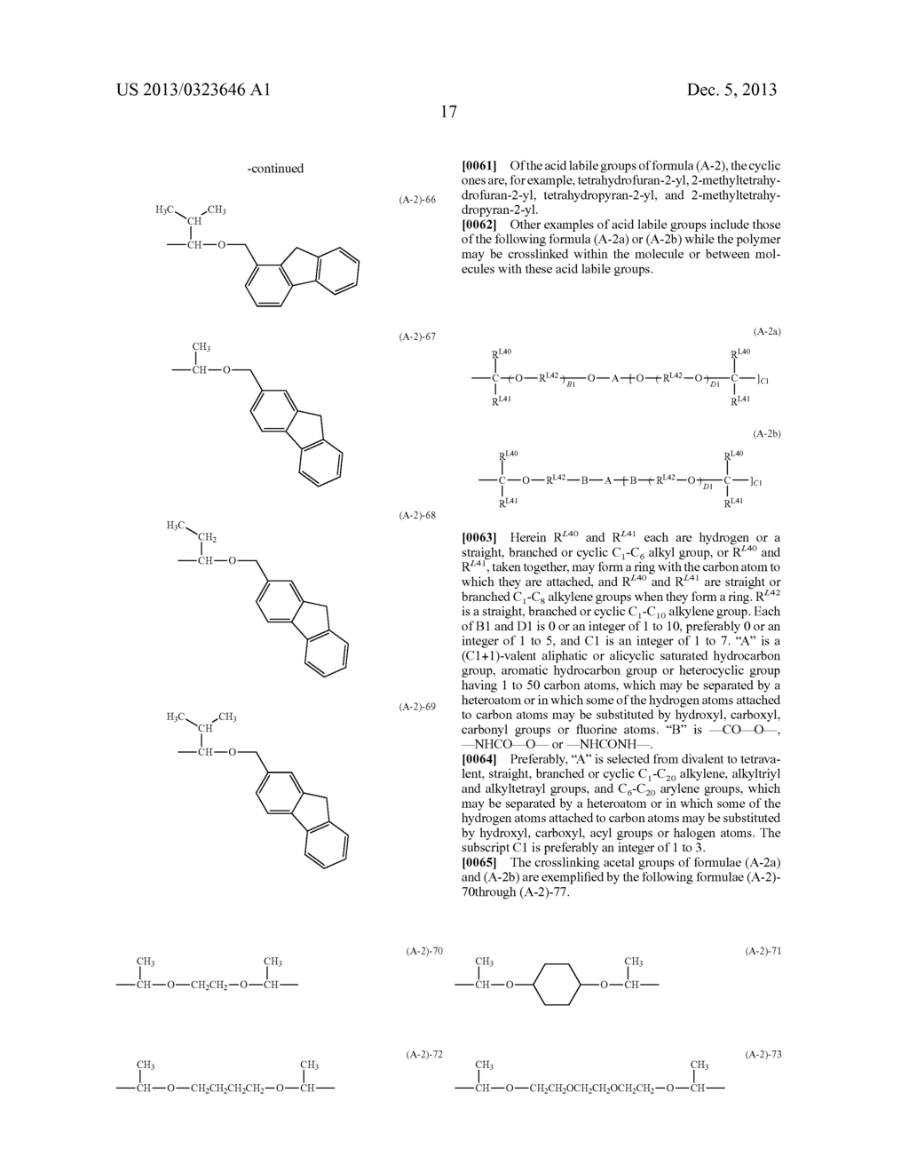 RESIST COMPOSITION AND PATTERNING PROCESS - diagram, schematic, and image 18