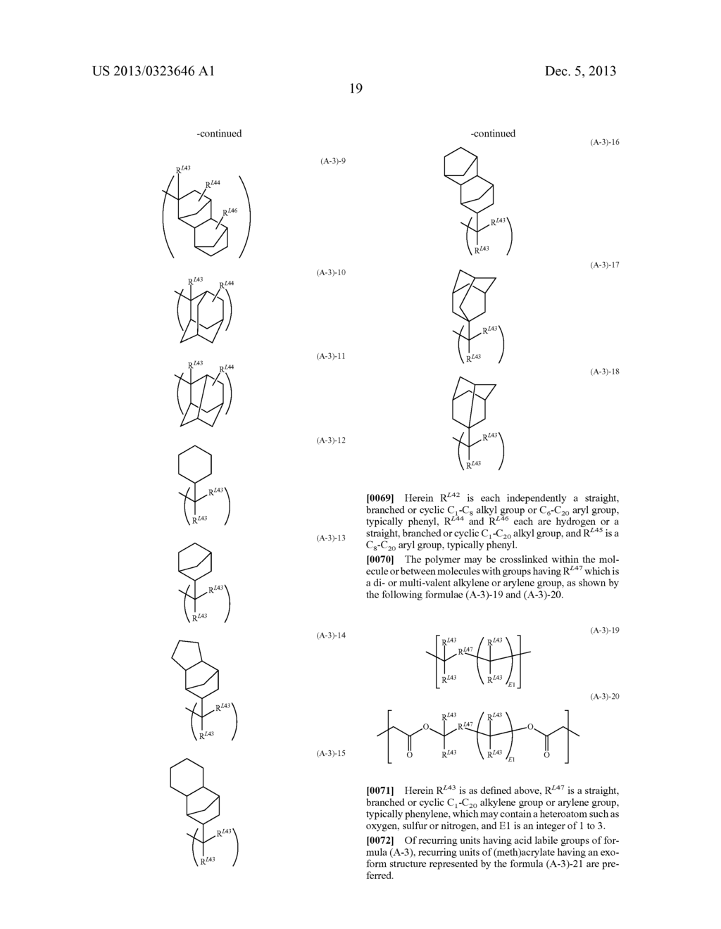 RESIST COMPOSITION AND PATTERNING PROCESS - diagram, schematic, and image 20