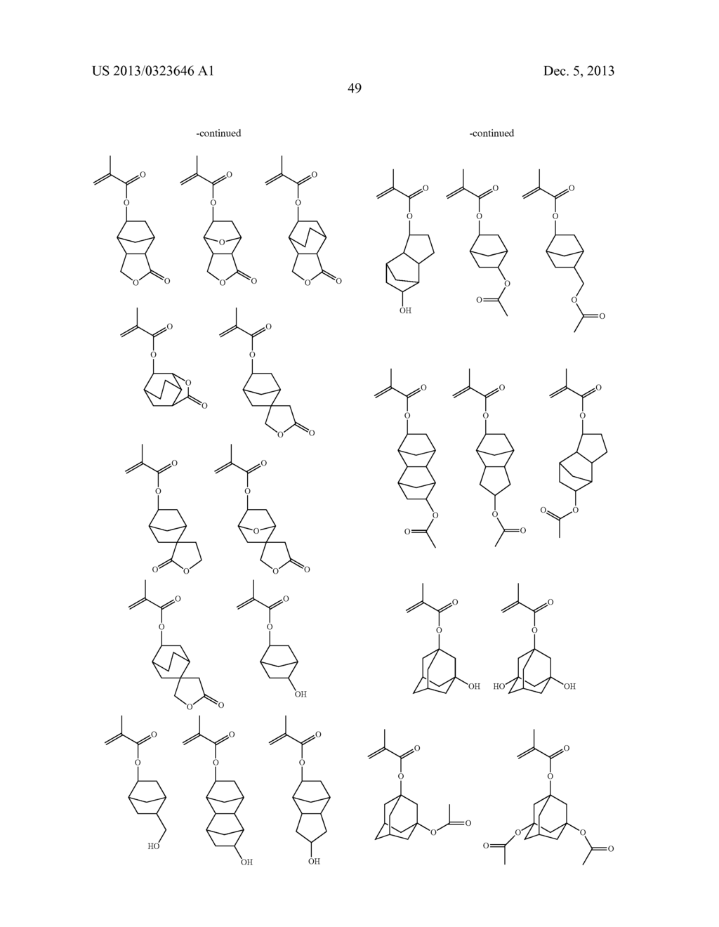 RESIST COMPOSITION AND PATTERNING PROCESS - diagram, schematic, and image 50