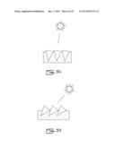 SUN TRACKING LIGHT DISTRIBUTOR SYSTEM HAVING A V-SHAPED LIGHT DISTRIBUTION     CHANNEL diagram and image