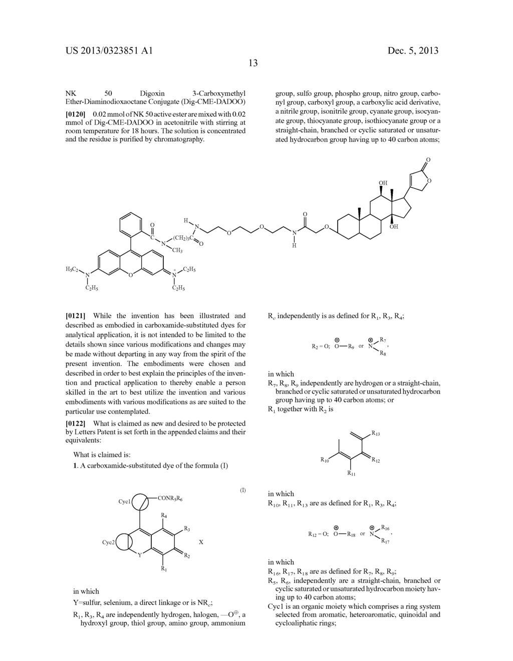 CARBOXAMIDE-SUBSTITUTED DYES FOR ANALYTICAL APPLICATIONS - diagram, schematic, and image 32