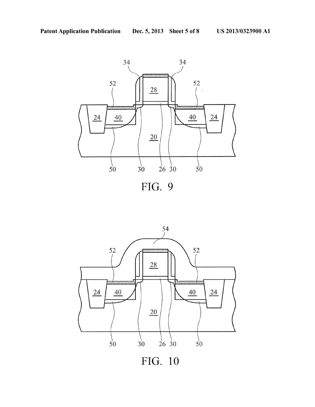 Strained MOS Device and Methods for Forming the Same - diagram, schematic, and image 06