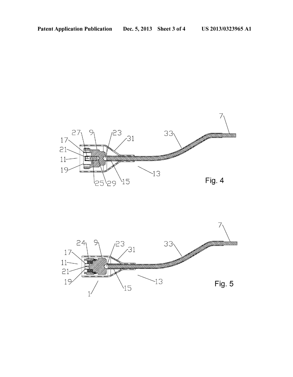 Power Adapter for RF Coaxial Cable and Method for Installation - diagram, schematic, and image 04