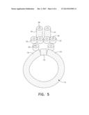 EXERCISE DEVICE FOR USE IN A BODY OF WATER diagram and image