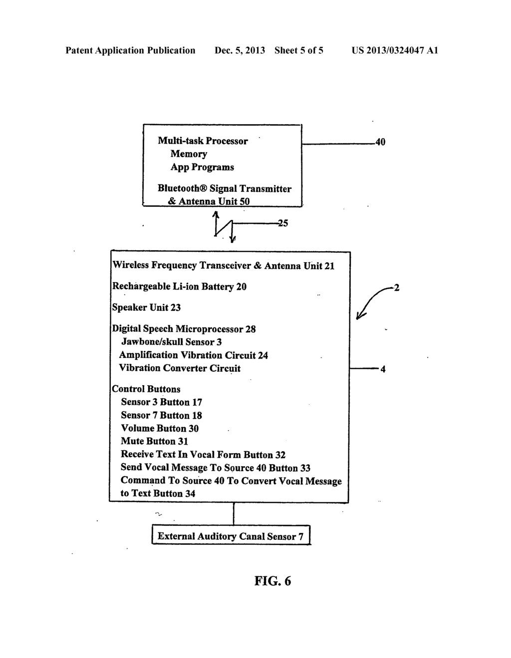 True stereo wireless headset and method - diagram, schematic, and image 06