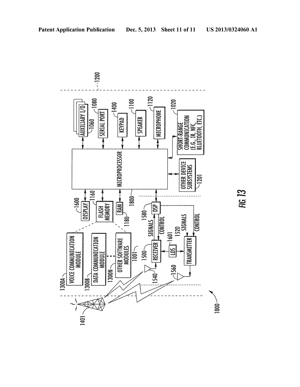 MOBILE COMMUNICATIONS DEVICE INCLUDING AN RF TRANSMITTER PROVIDING     IMPEDANCE FLUCTUATION DAMPENING AND RELATED METHODS - diagram, schematic, and image 12