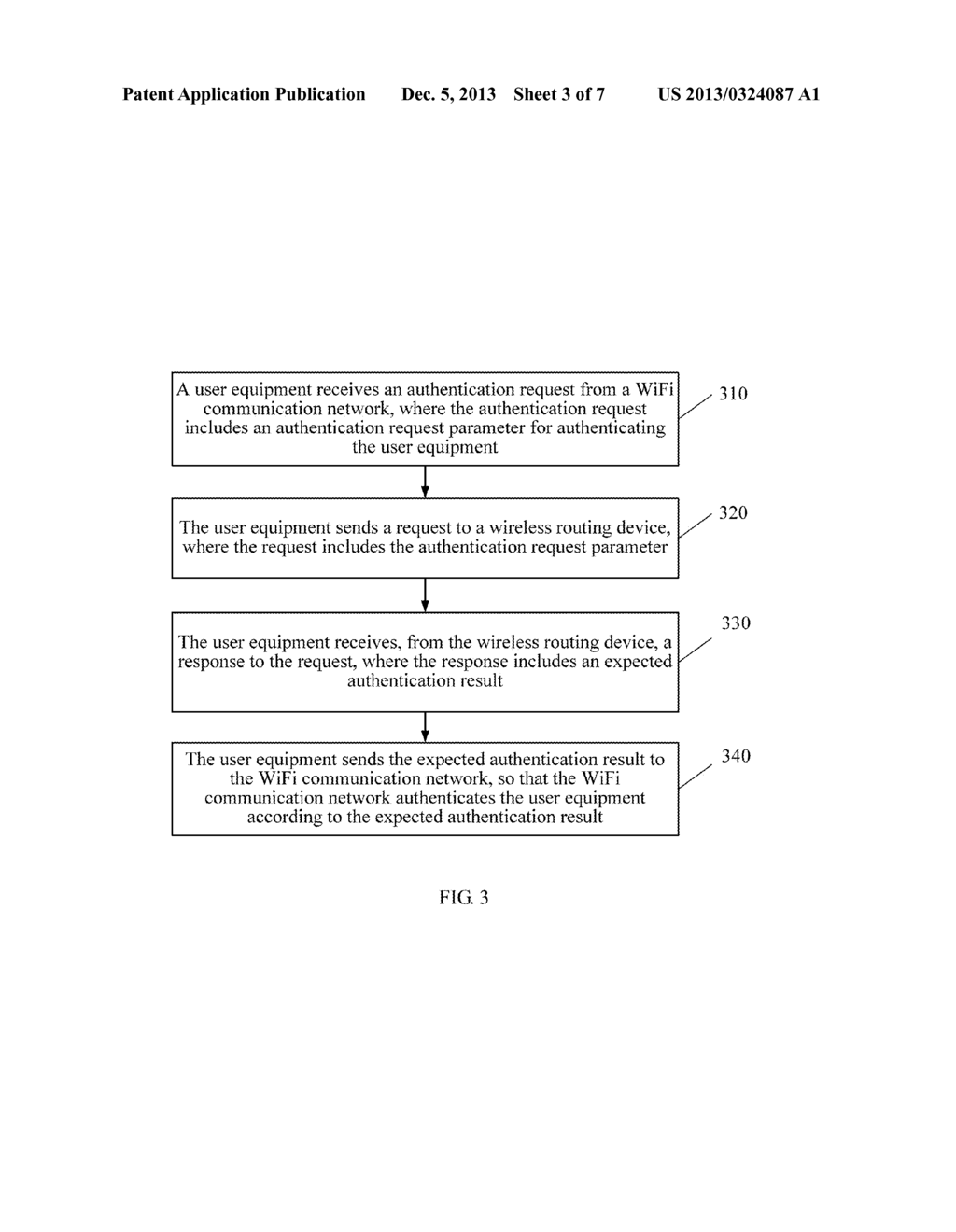 Method for Implementing WiFi Communication, User Equipment and Wireless     Routing Device - diagram, schematic, and image 04