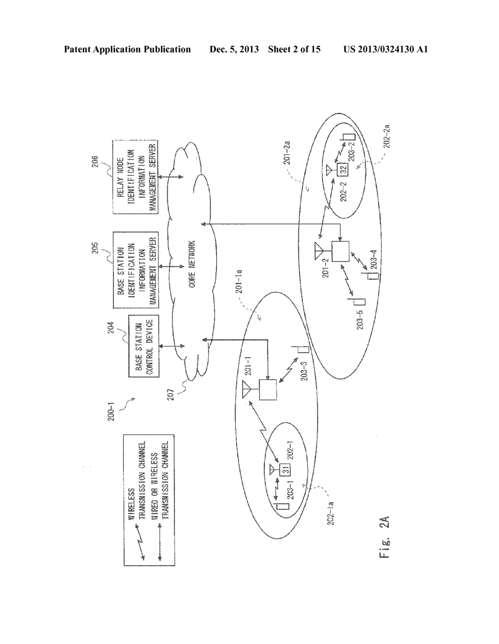 MOBILE COMMUNICATION SYSTEM AND RELAY NODE CONTROL METHOD, RELAY NODE     MANAGEMENT DEVICE AND CONTROL METHOD THEREOF, AND NON-TRANSITORY COMPUTER     READABLE MEDIUM STORING CONTROL PROGRAM - diagram, schematic, and image 03