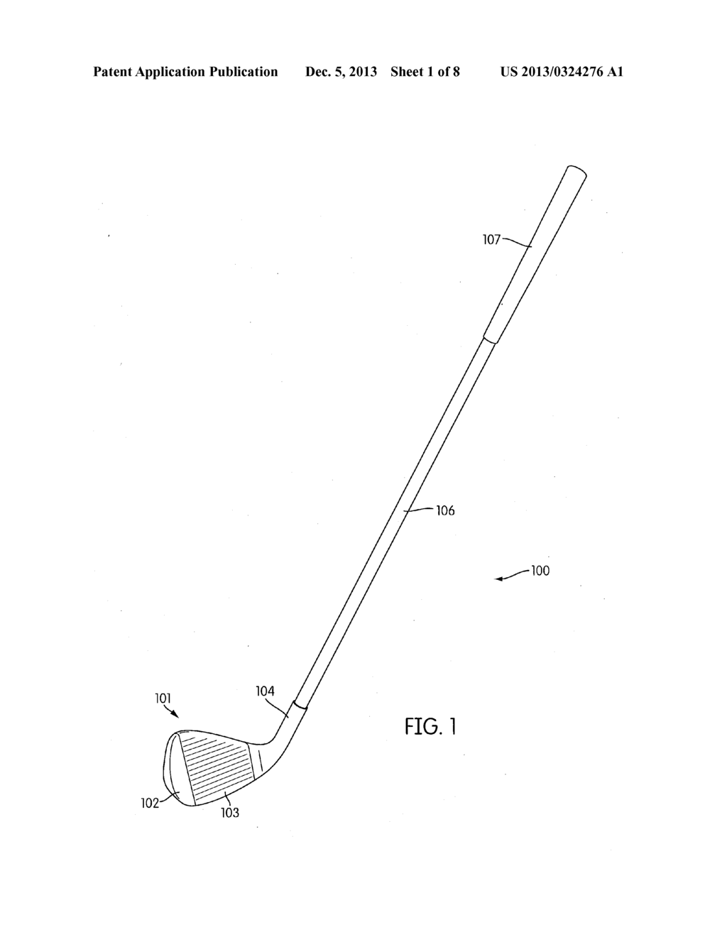 Golf Clubs and Golf Club Heads - diagram, schematic, and image 02