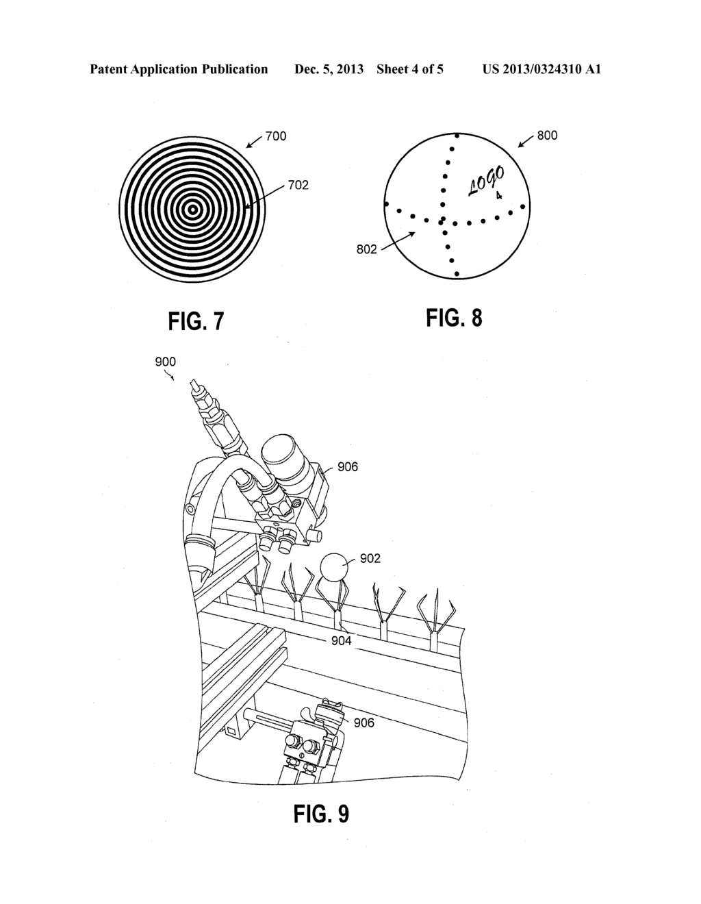 Golf Balls and Other Game Balls Having Improved Launch Monitor or Motion     Tracking Visibility - diagram, schematic, and image 05