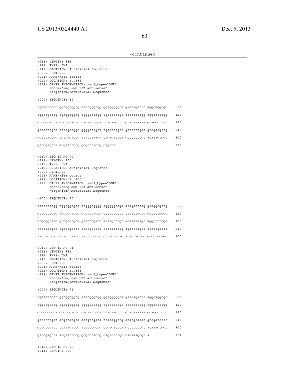 METHOD FOR THE CONSTRUCTION OF SPECIFIC PROMOTERS - diagram, schematic, and image 73