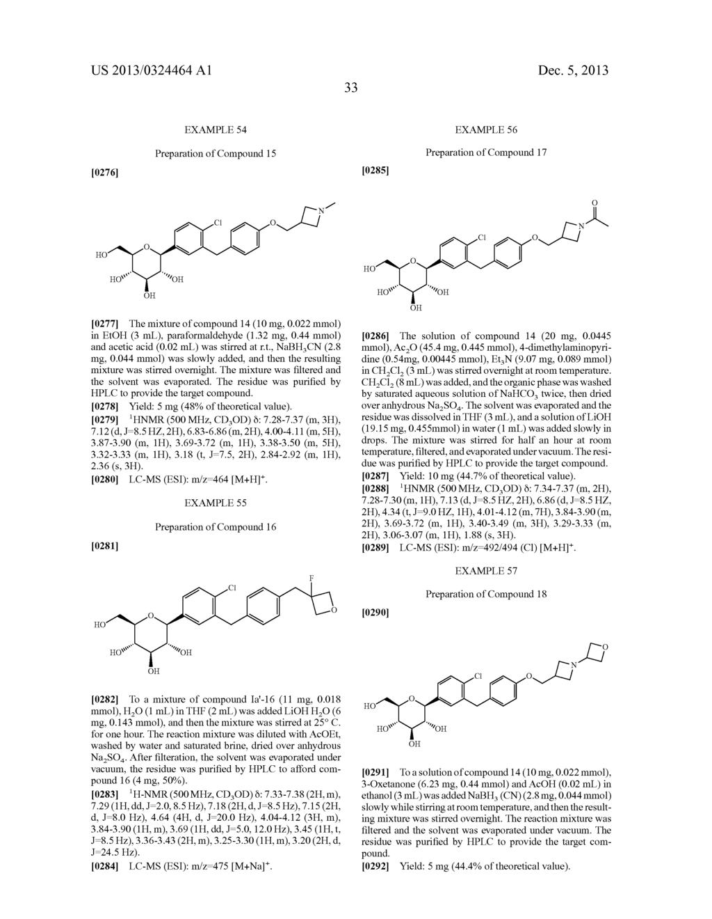 ARYL GLYCOSIDE COMPOUND, PREPARATION METHOD AND USE THEREOF - diagram, schematic, and image 34