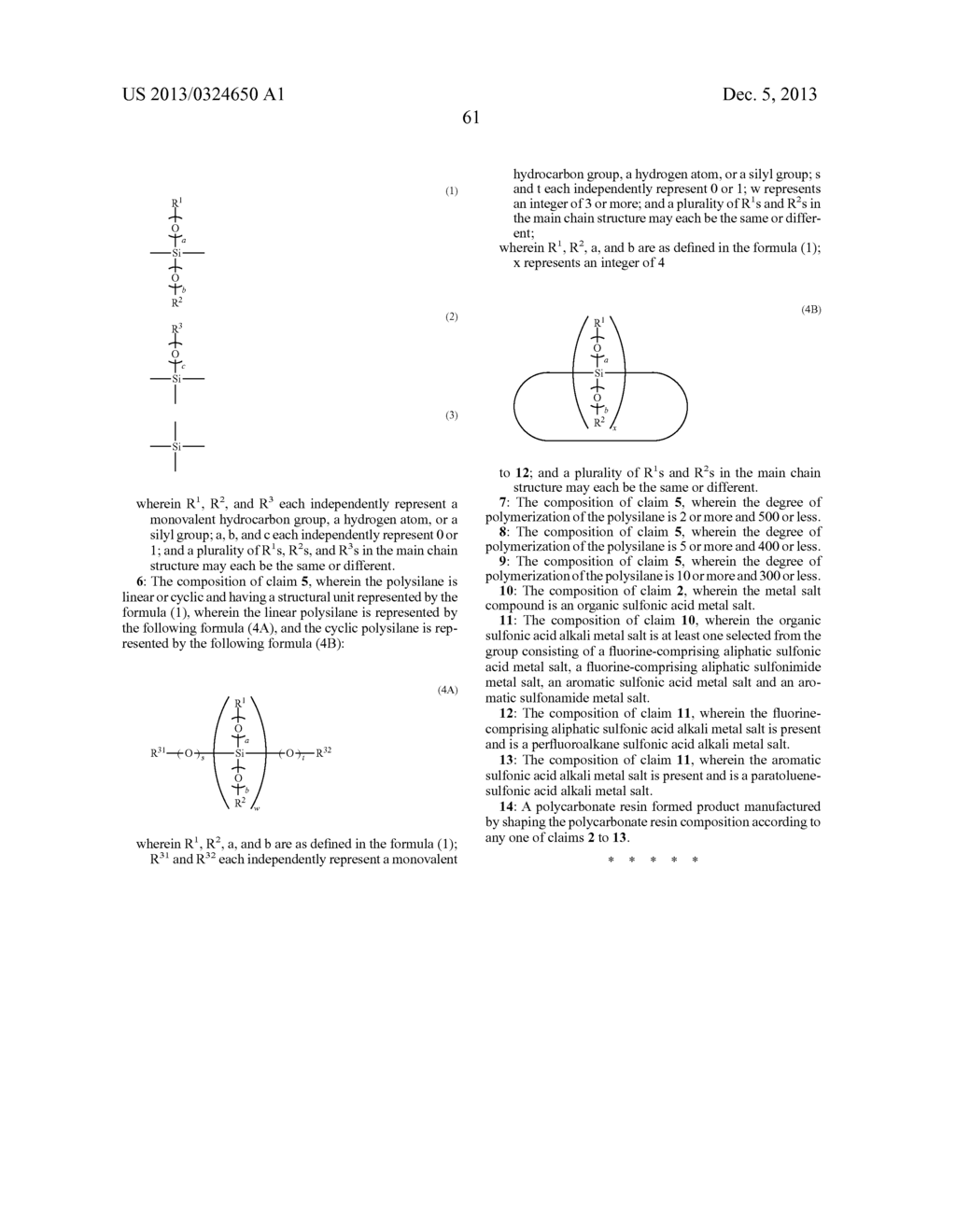 POLYCARBONATE RESIN COMPOSITION AND FORMED PRODUCT THEREOF - diagram, schematic, and image 62