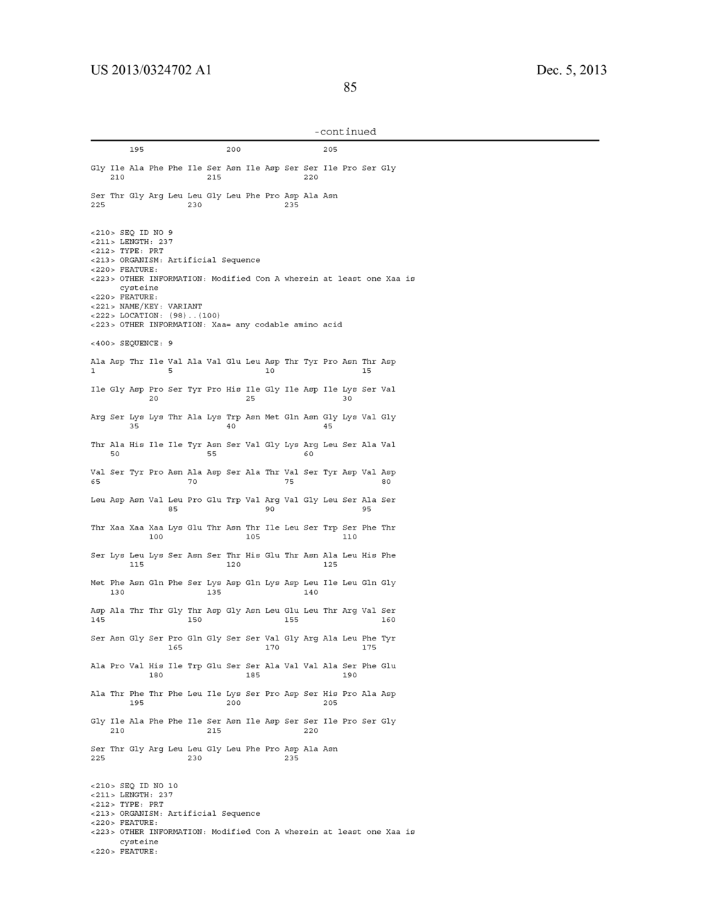 RECOMBINANT LECTINS, BINDING-SITE MODIFIED LECTINS AND USES THEREOF - diagram, schematic, and image 112