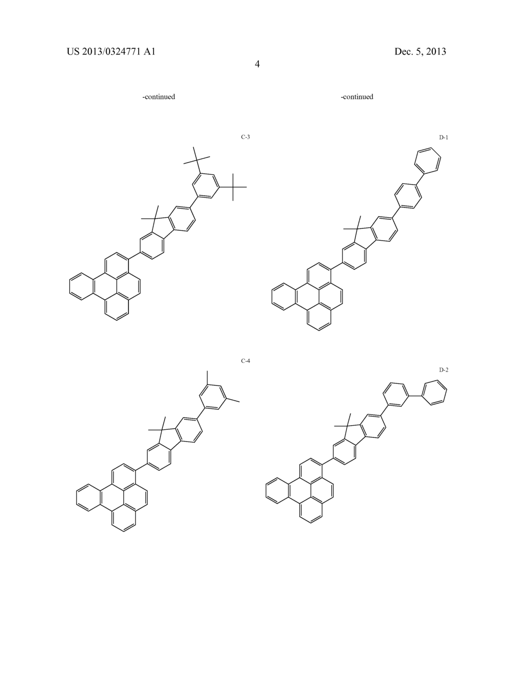 NOVEL BENZOPYRENE COMPOUND AND ORGANIC LIGHT-EMITTING DEVICE HAVING THE     SAME - diagram, schematic, and image 06