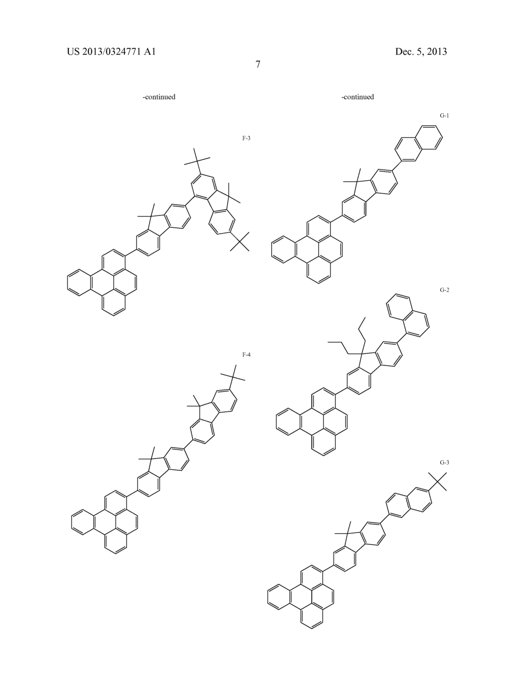 NOVEL BENZOPYRENE COMPOUND AND ORGANIC LIGHT-EMITTING DEVICE HAVING THE     SAME - diagram, schematic, and image 09