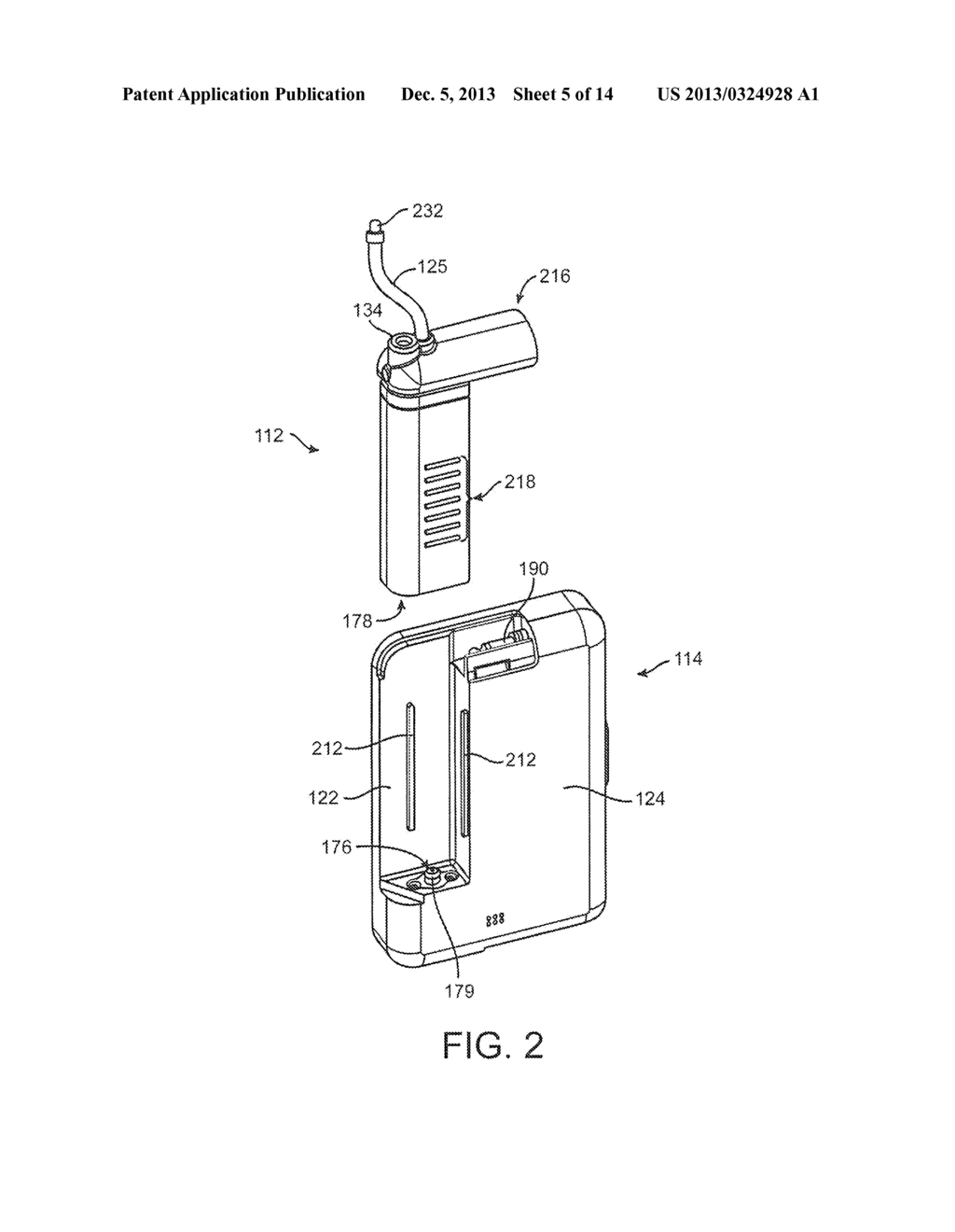 INFUSION PUMP SYSTEM WITH DISPOSABLE CARTRIDGE HAVING PRESSURE VENTING AND     PRESSURE FEEDBACK - diagram, schematic, and image 06