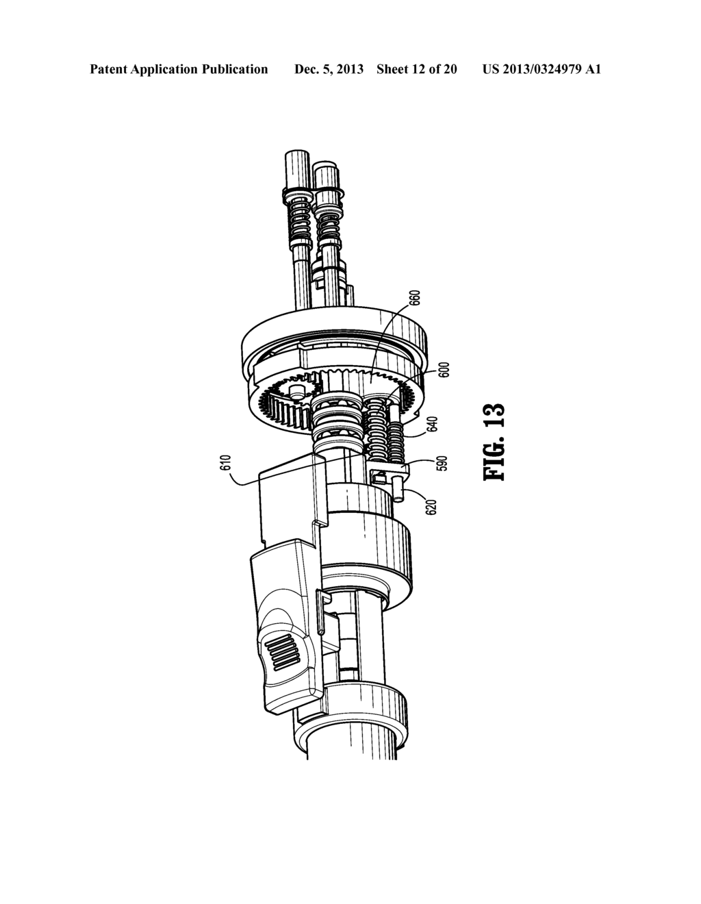 LOADING UNIT DETECTION ASSEMBLY AND SURGICAL DEVICE FOR USE THEREWITH - diagram, schematic, and image 13