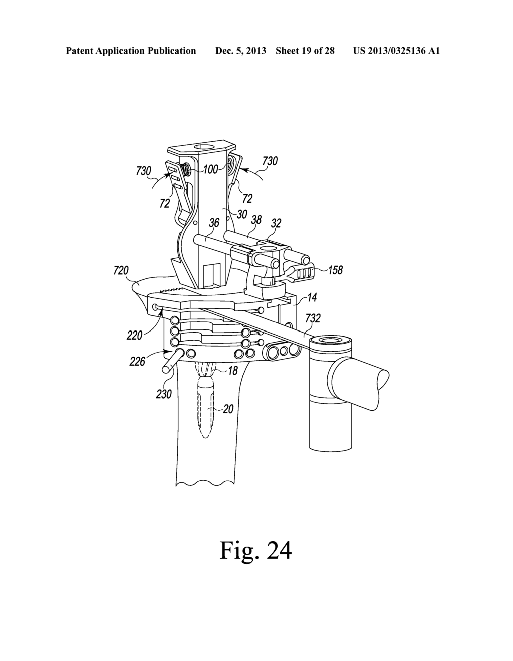 TIBIAL TRIAL INSTRUMENTS AND METHOD OF USING SAME - diagram, schematic, and image 20